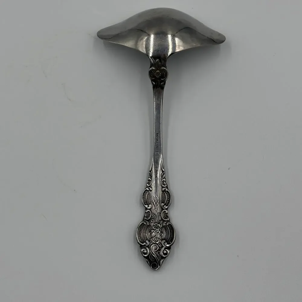 Oxford Hall Sutherland Small Gravy Ladle Serving Spoon Utensil Wide Bowl